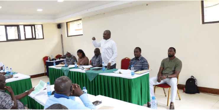 Rarieda MP Otiende Amollo engages stakeholders during a public participation forum on the Public Participation Bill (National Assembly Bill No. 44 of 2025). Photo/Courtesy of Parliament of Kenya